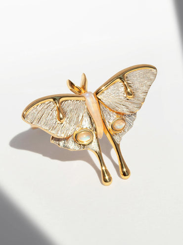 Lunar Moth Ring