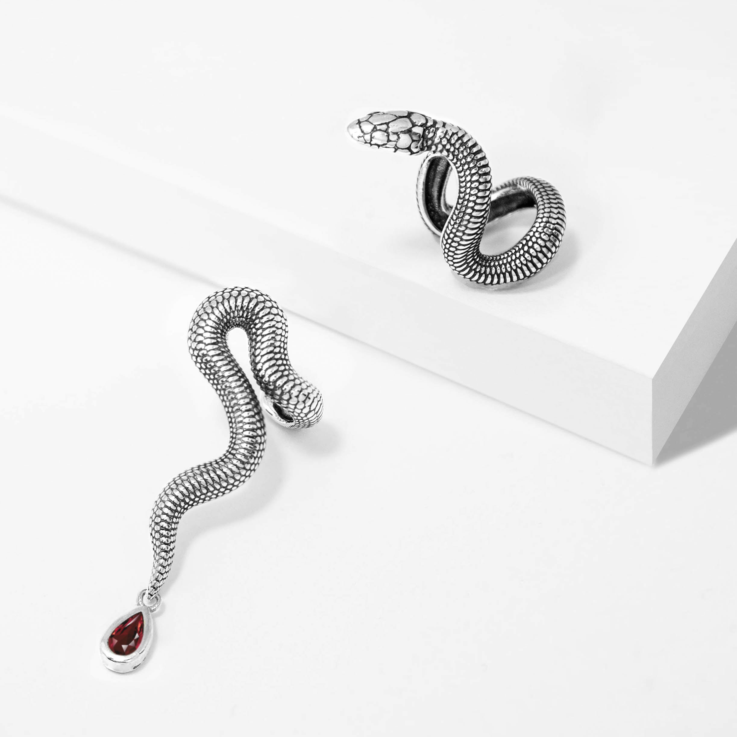 Mythical Serpent Ear Cuff & Earrings – MARIE JUNE
