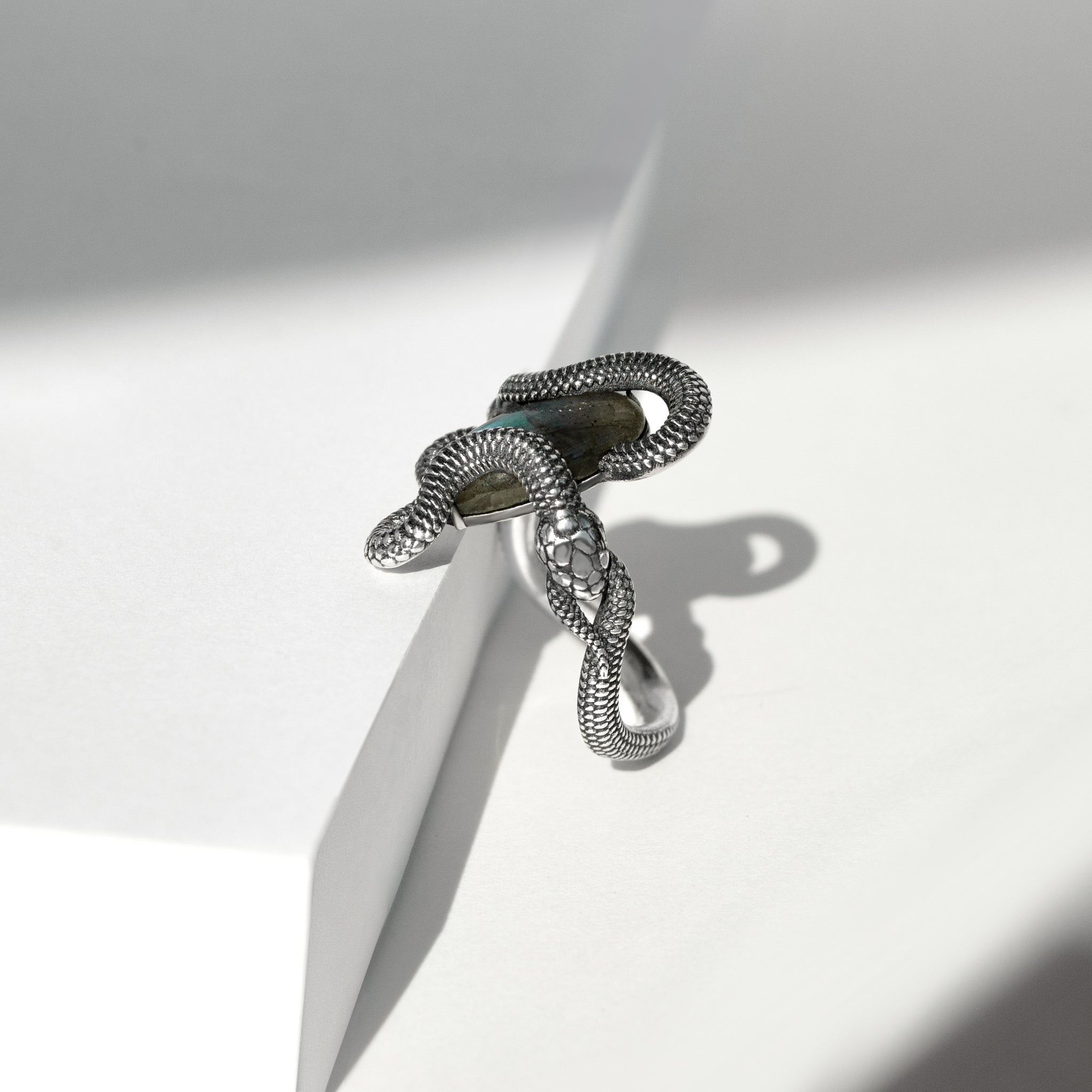 Mythical Serpent Gemstone Ring – MARIE JUNE