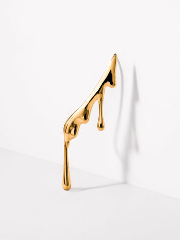 Dripping Ear Climber Earrings